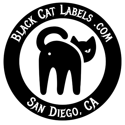 Black Cat Labels